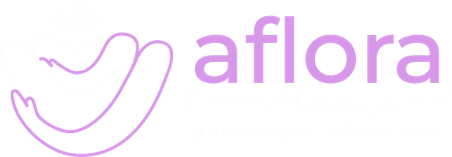 logo aflora materna no rodapé